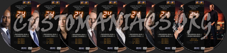 24 Season 5 dvd label