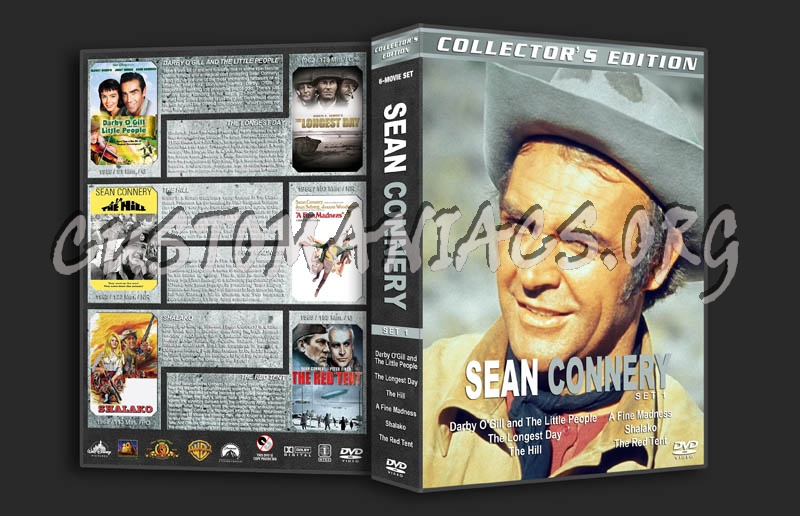 Sean Connery Collection - Set 1 dvd cover