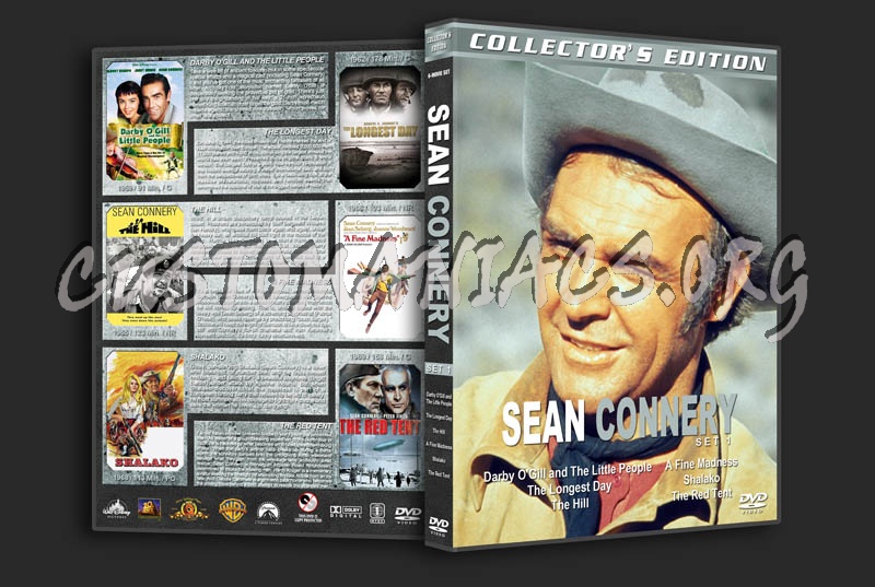 Sean Connery Collection - Set 1 dvd cover