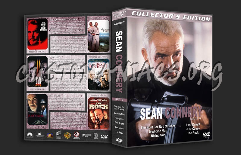 Sean Connery Collection - Set 6 dvd cover