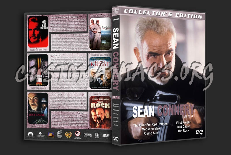 Sean Connery Collection - Set 6 dvd cover