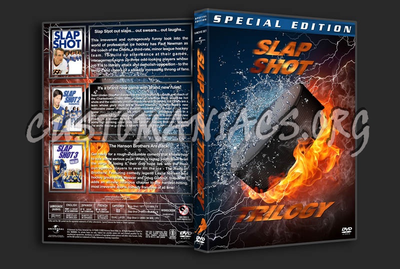 Slap Shot Trilogy dvd cover