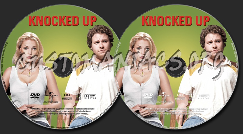 Knocked Up dvd label