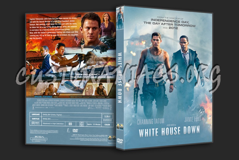 White House Down dvd cover