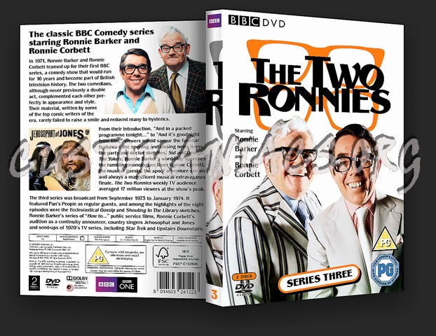 The Two Ronnies Set dvd cover