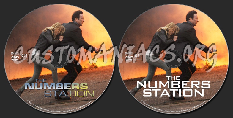 The Numbers Station dvd label