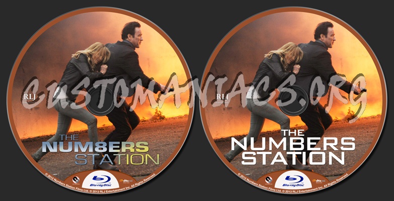 The Numbers Station blu-ray label