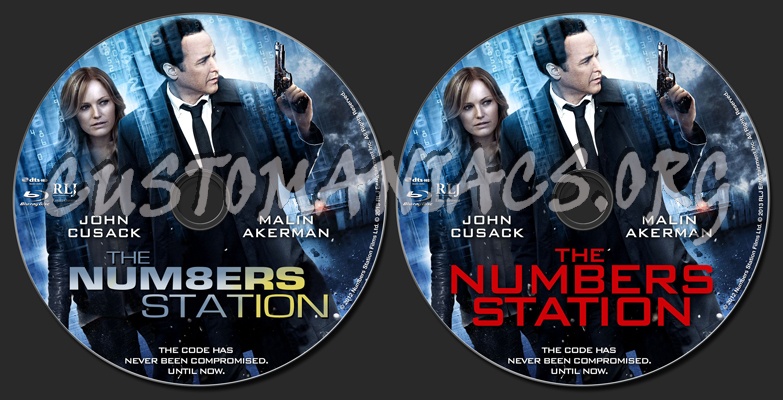 The Numbers Station blu-ray label