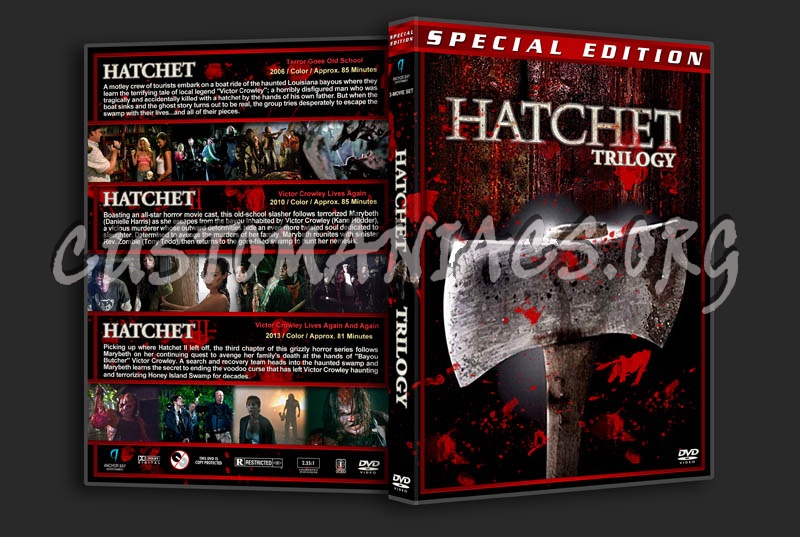 Hatchet Trilogy dvd cover