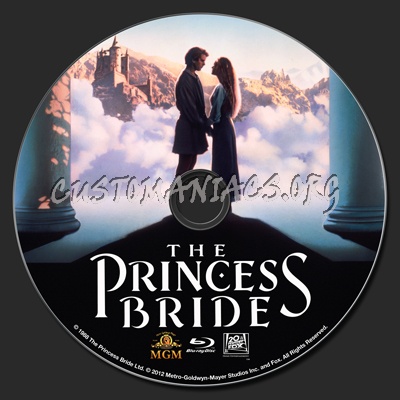 The Princess Bride blu-ray label