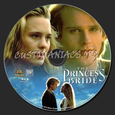 The Princess Bride blu-ray label