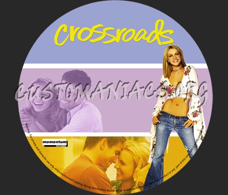 Crossroads dvd label