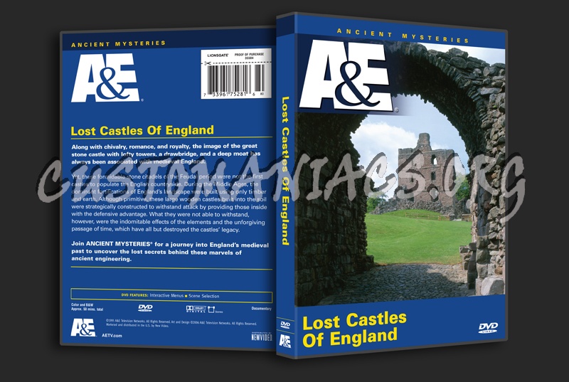 Lost Castles of England dvd cover