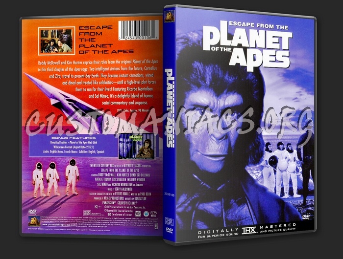 Escape From Planet of the Apes dvd cover