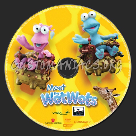 Meet the WotWots dvd label