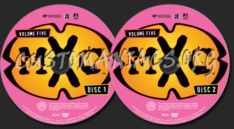 Most Extreme Volume 5 dvd label