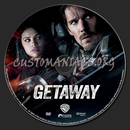 Getaway dvd label