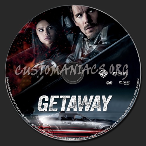 Getaway dvd label