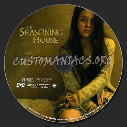 The Seasoning House dvd label