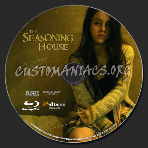 The Seasoning House blu-ray label