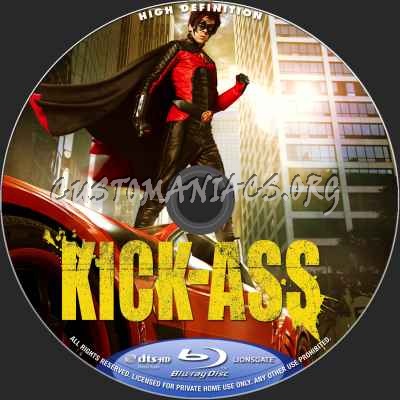 Kick Ass blu-ray label