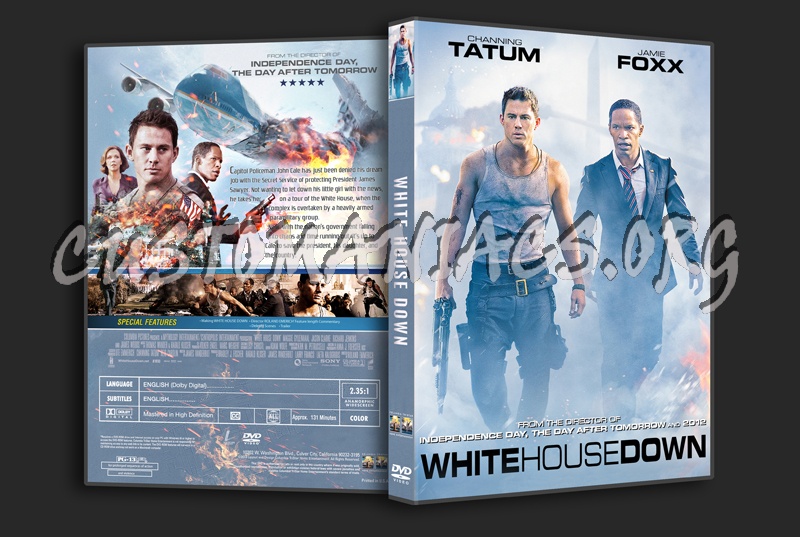 White House Down dvd cover