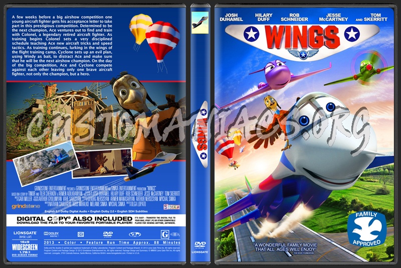 Wings dvd cover