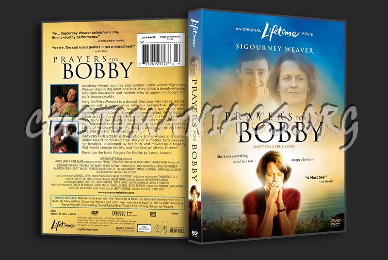 Prayers for Bobby dvd cover