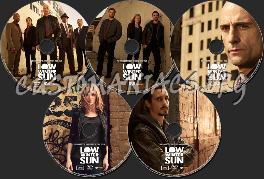 Low Winter Sun 2013 dvd label