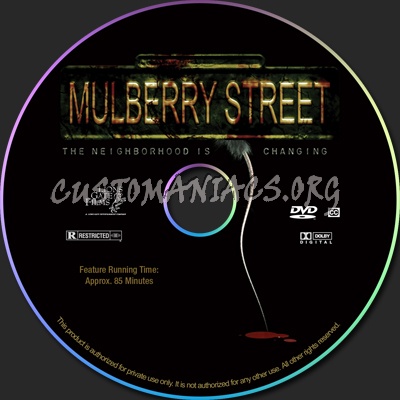 Mulberry Street dvd label