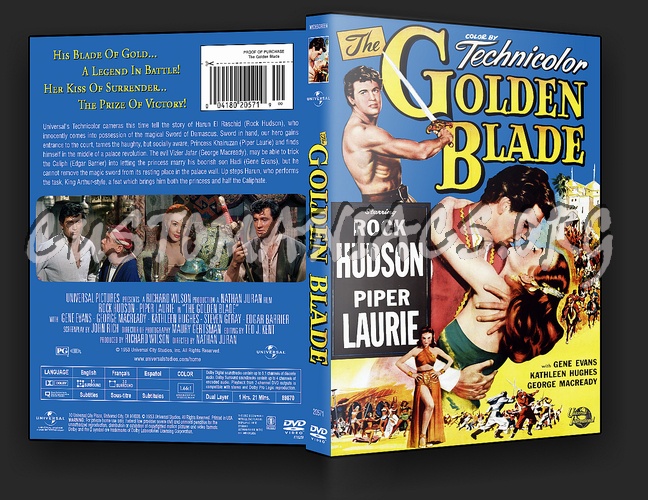 The Golden Blade (1953) dvd cover