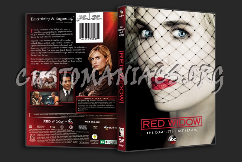 Red Widow Season 1 dvd cover