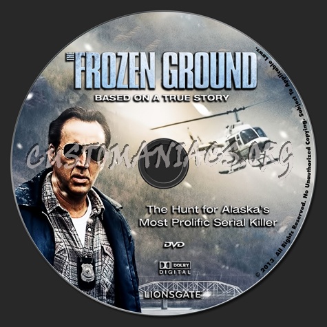 The Frozen Ground dvd label