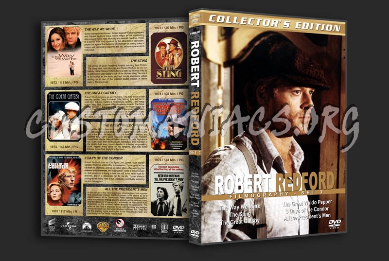 Robert Redford Filmography - Set 3 dvd cover