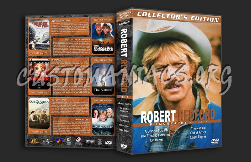 Robert Redford Filmography - Set 4 dvd cover