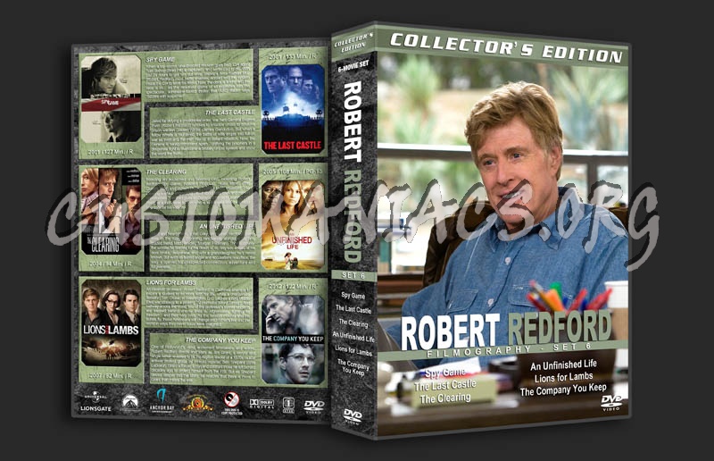 Robert Redford Filmography - Set 6 dvd cover