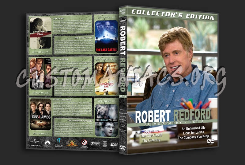 Robert Redford Filmography - Set 6 dvd cover