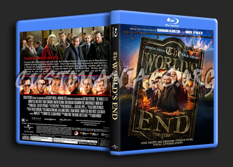 The World's End blu-ray cover