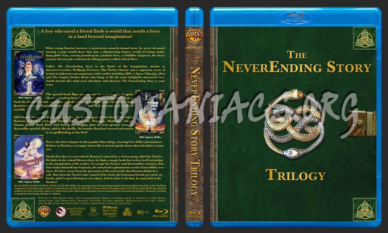 Neverending Story Trilogy blu-ray cover