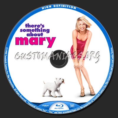 There's Something About Mary blu-ray label