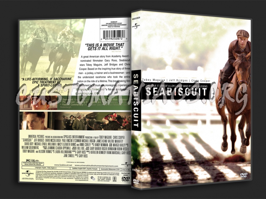 SeaBiscuit dvd cover