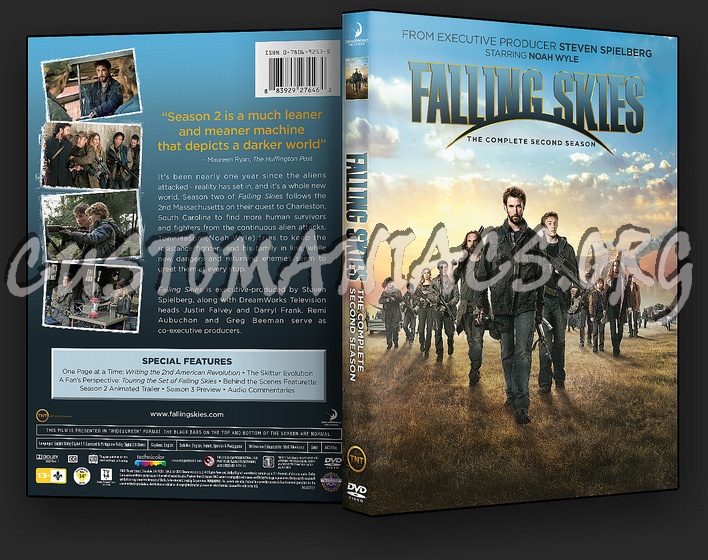 Falling Skies - Season 2 dvd cover