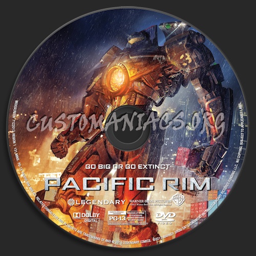 Pacific Rim dvd label - DVD Covers & Labels by Customaniacs, id: 197547 ...