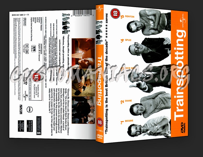 Trainspotting dvd cover