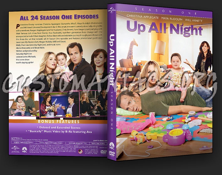 Up All Night - Season 1 dvd cover