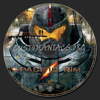 Pacific Rim dvd label