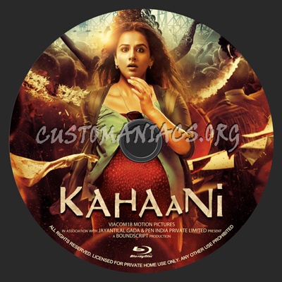 Kahaani blu-ray label