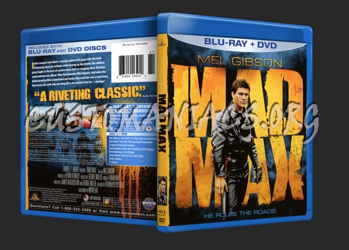 Mad Max blu-ray cover