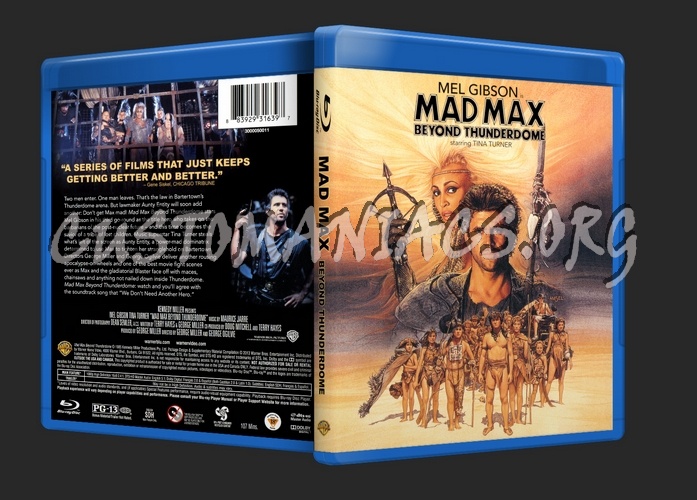 Mad Max Beyond Thunderdome blu-ray cover