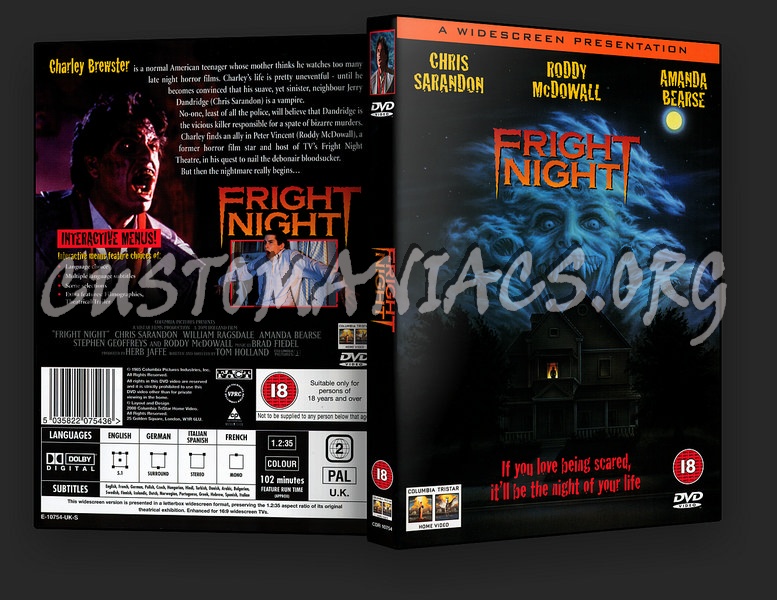 Fright Night dvd cover